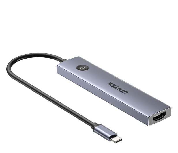 Unitek USB-C 3.0 + USB-A 3.0+HDMI2.0+SD/Micro SD 3.0+ PD 100W+Scree - 1455232 - zdjęcie 2